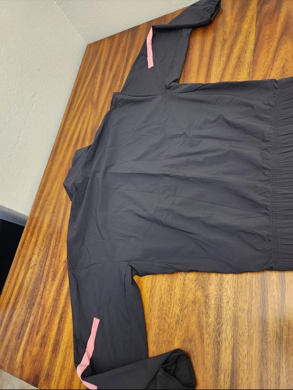 adidas Black Lightweight Liverpool FC Jacket with Teal Zipper and Pink Accents